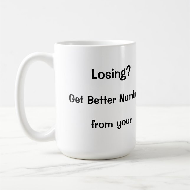 Mug Système statistique d'approbation (Gauche)