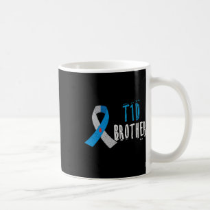 Mug T1d Brother Bleu Ruban Type 1 Sensibilisation au d