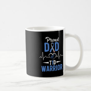 Mug T1D Fière Papa Diabète Sensibilisation Type 1 Insu