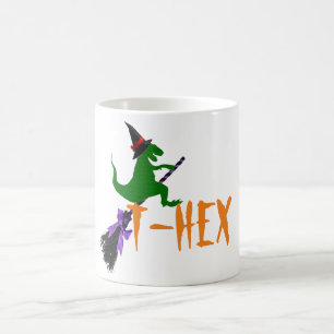 Mug T-hex T-rex drôle éffrayant halloween conception d