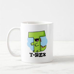 Mug T-Rex Funny Alphabet Dinosaure Pun