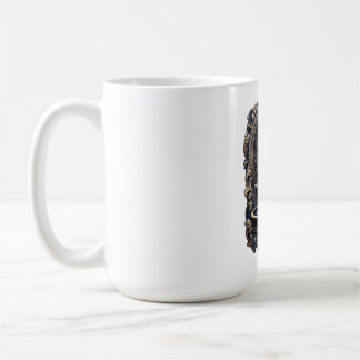 Mug T-Shirt à la fontaine baroque dorée, Premium