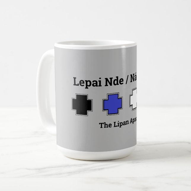 Mug T-shirt Apache Knife® Lipan Apache (Devant gauche)