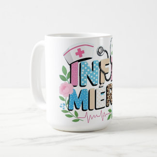 Mug T-shirt artistique « INFIRMIÈRE 