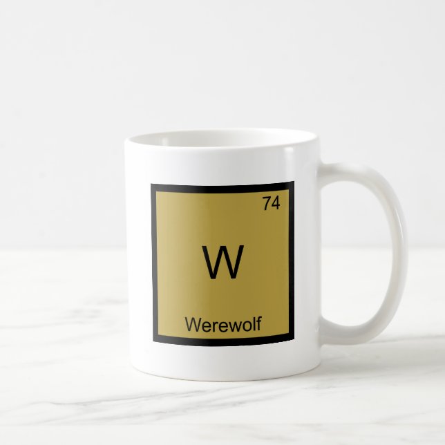 Mug T-shirt avec symbole d'élément de chimie drôle de  (Droite)