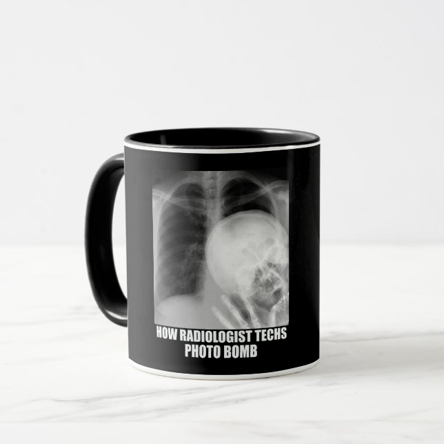 Mug T-shirt BOMB PHOTO RADIOLOGISTE (Devant gauche)
