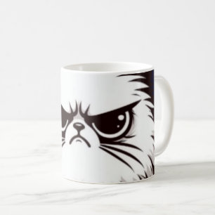Mug T-Shirt Chatte Furieuse Meowdy Ne Me Parle Pas Drô