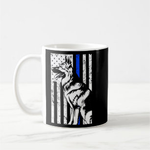 Mug T-shirt Chien K9 de l'officier de police de police