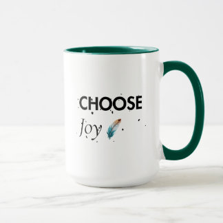 Mug T-shirt Choisissez la Joie | Citation Positive Mot