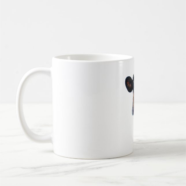 Mug T-shirt classique de la vache sainte (Gauche)