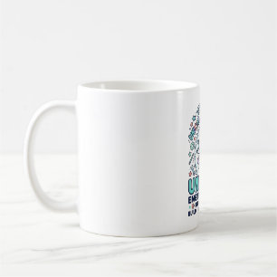 Mug T-Shirt D Département d'ingénierie de Licorne Typo