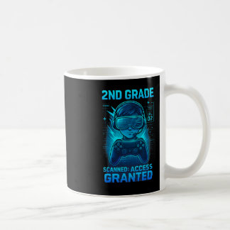 Mug T-shirt de jeu pour enfants Accès Gamer de 2e anné