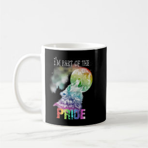 Mug T-shirt de la fierté Wolf LGBT gay lesbienne