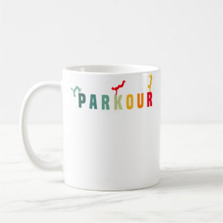 Mug T-shirt de sport de parkour Freerunning Parkour Ru