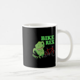 Mug T-shirt de vélo de montagne T-rex mignon dinosaure