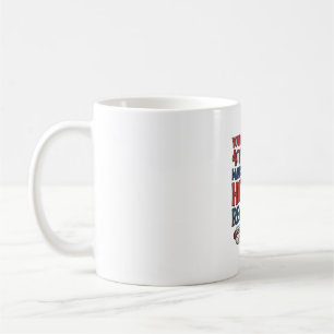 Mug T-shirt drôle patriotique hot dog 4 juillet Design