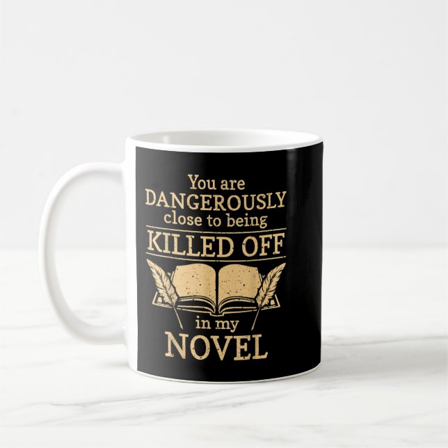Mug T-Shirt, écrivain romancier (Gauche)