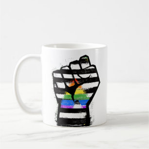 Mug T-Shirt Fist de Fierté Allié