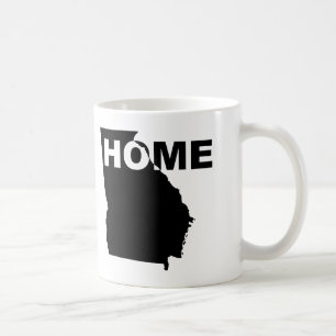 Mug T-shirt Géorgie, maison loin de l'État