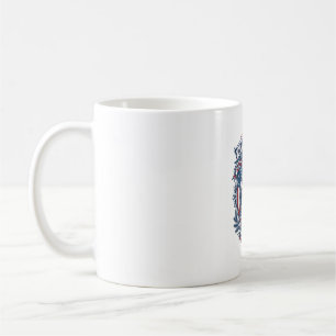 Mug T-shirt graphique vectoriel de l'observateur d'ois