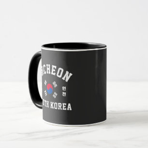 Mug T-Shirt Incheon Corée du Sud