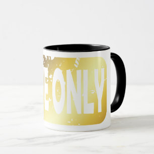 Mug T-shirt Love only