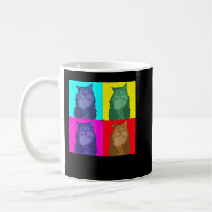 Mug T-shirt Maine Coon Cat Pop Art
