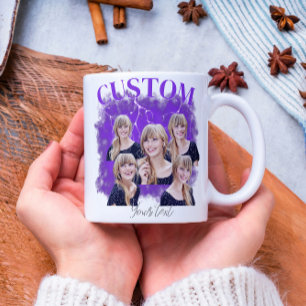 Mug T-shirt personnalisé de rap bootleg des années 90