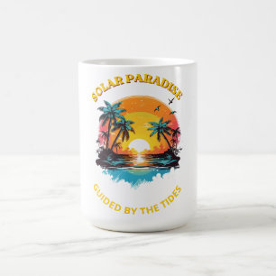 Mug T-Shirt Retro Solar Paradise Guided by the Tides