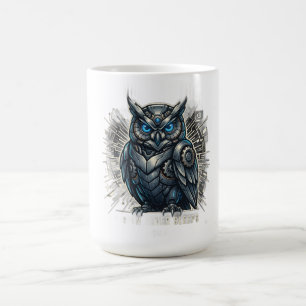 Mug T-Shirt Vision de Chouette Cybernétique