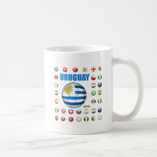 Mug T-shirts de la coupe du monde de l'Uruguay 2010