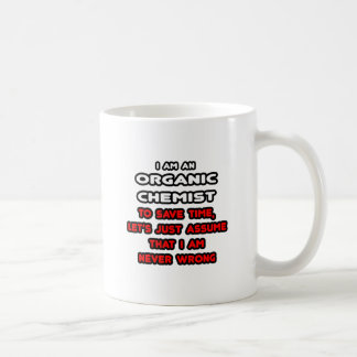 Mug T-shirts et cadeaux de chimiste organique amusant