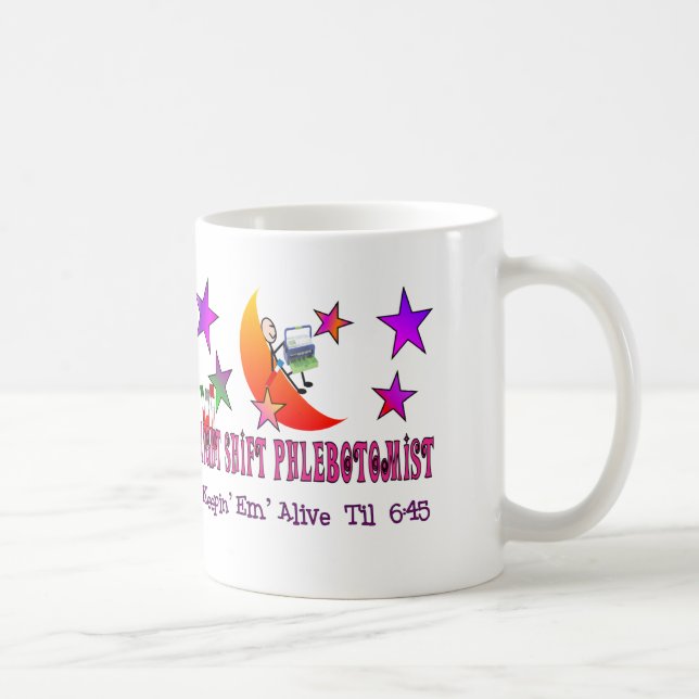 Mug T-shirts et cadeaux de Phlebotomist de poste de (Droite)