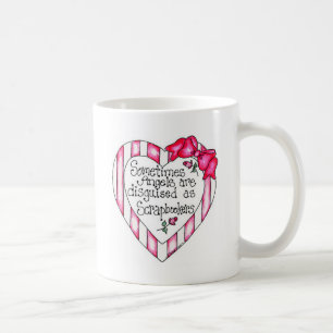 Mug T-shirts et cadeaux de Scrapbooker de coeur d'ange