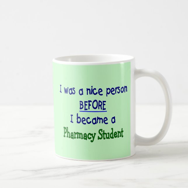 Mug T-shirts et cadeaux drôles d'étudiant de pharmacie (Droite)