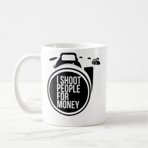 Mug T-Shirts Je Tire sur des Gens pour de l'Argent App