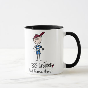 Mug T-shirts personnalisés et cadeaux de frère