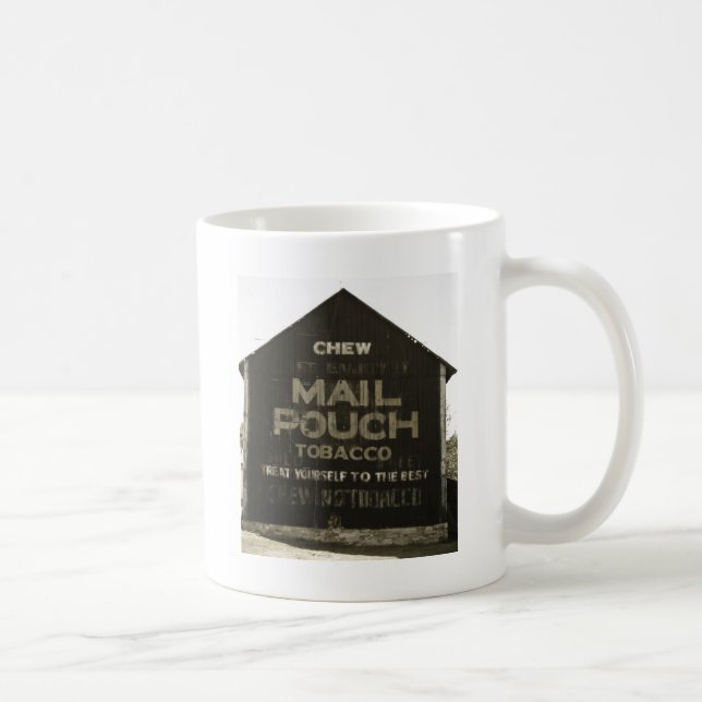 Mug Tabac de poche de courrier de mastication - (Droite)