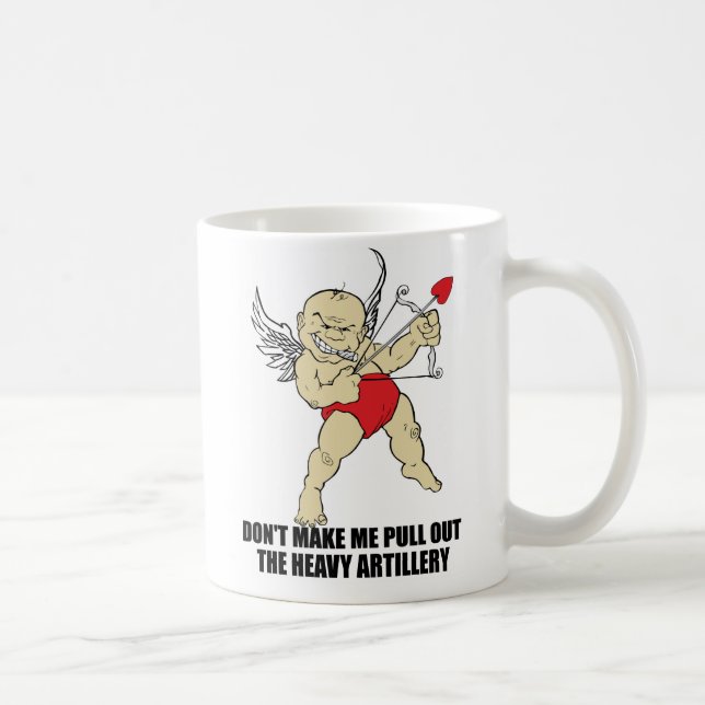 Mug Tabagisme dur de cupidon (Droite)
