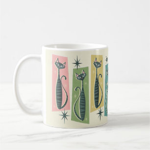 Mug Tabbies Rétro Patchwork ©studioxine