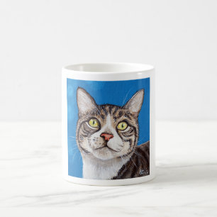 Mug Tabby Cat Peinture