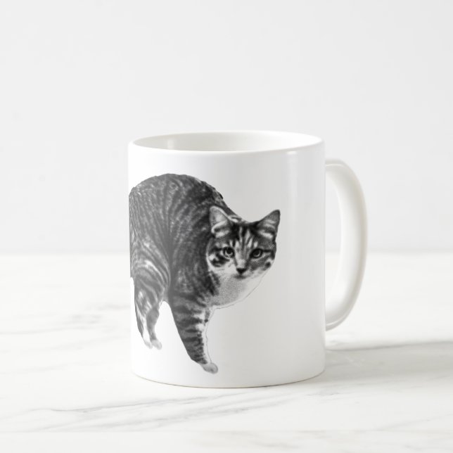 Mug Tabby Glow by Winter Window (Devant droit)