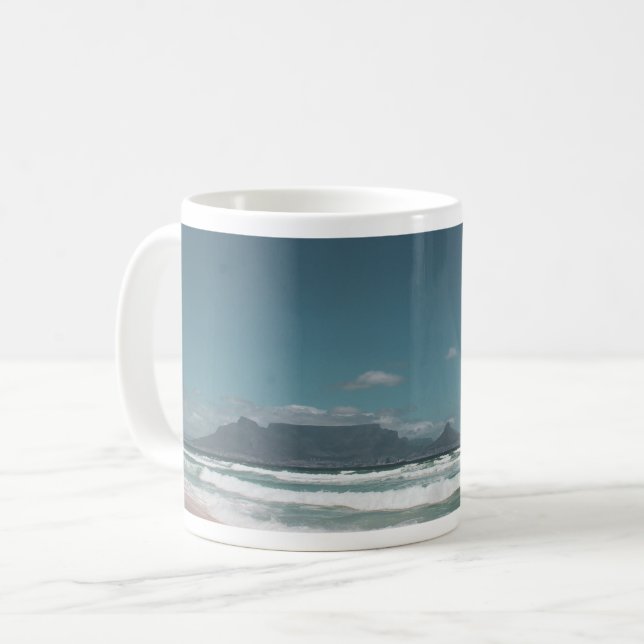 Mug Table Mountain Océan Le Cap (Devant gauche)