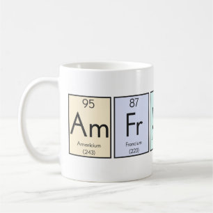 Mug Table Périodique Anglais Élément drôle Plaisanteri