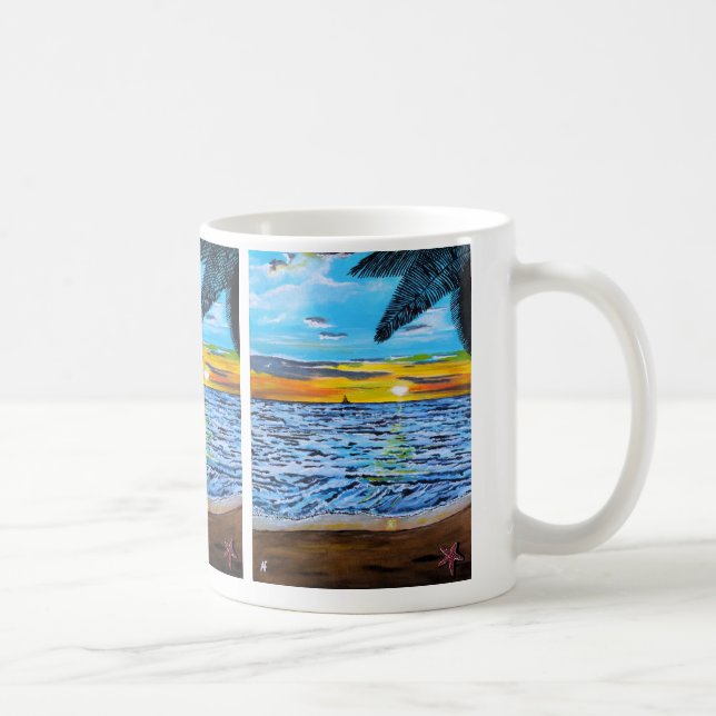 Mug Tableau Chasing the Sunset par Alfred Fox (Droite)