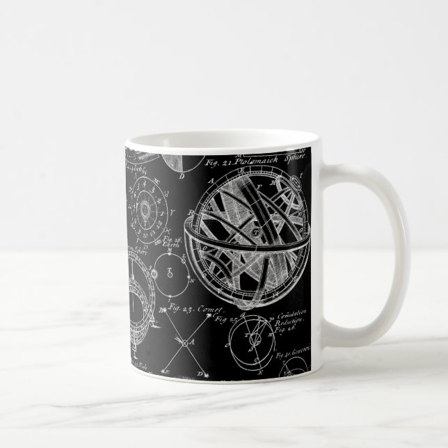 Mug Tableau d'astronomie (Droite)