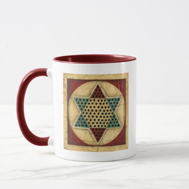 Mug Tableau de contrôle chinois vintage par Ethan Harp (Gauche)