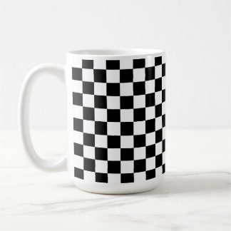 Mug Tableau de contrôle noir et blanc