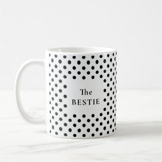 Mug Taches noires et blanches La MEILLEURE AMIE