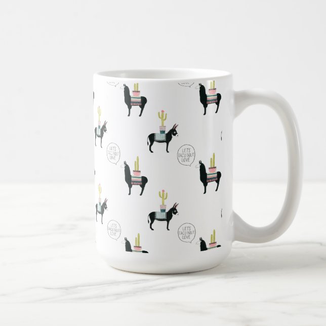 Mug Taco à propos d'amour (Droite)